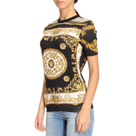 versace lady shirts|Versace tops women on sale.